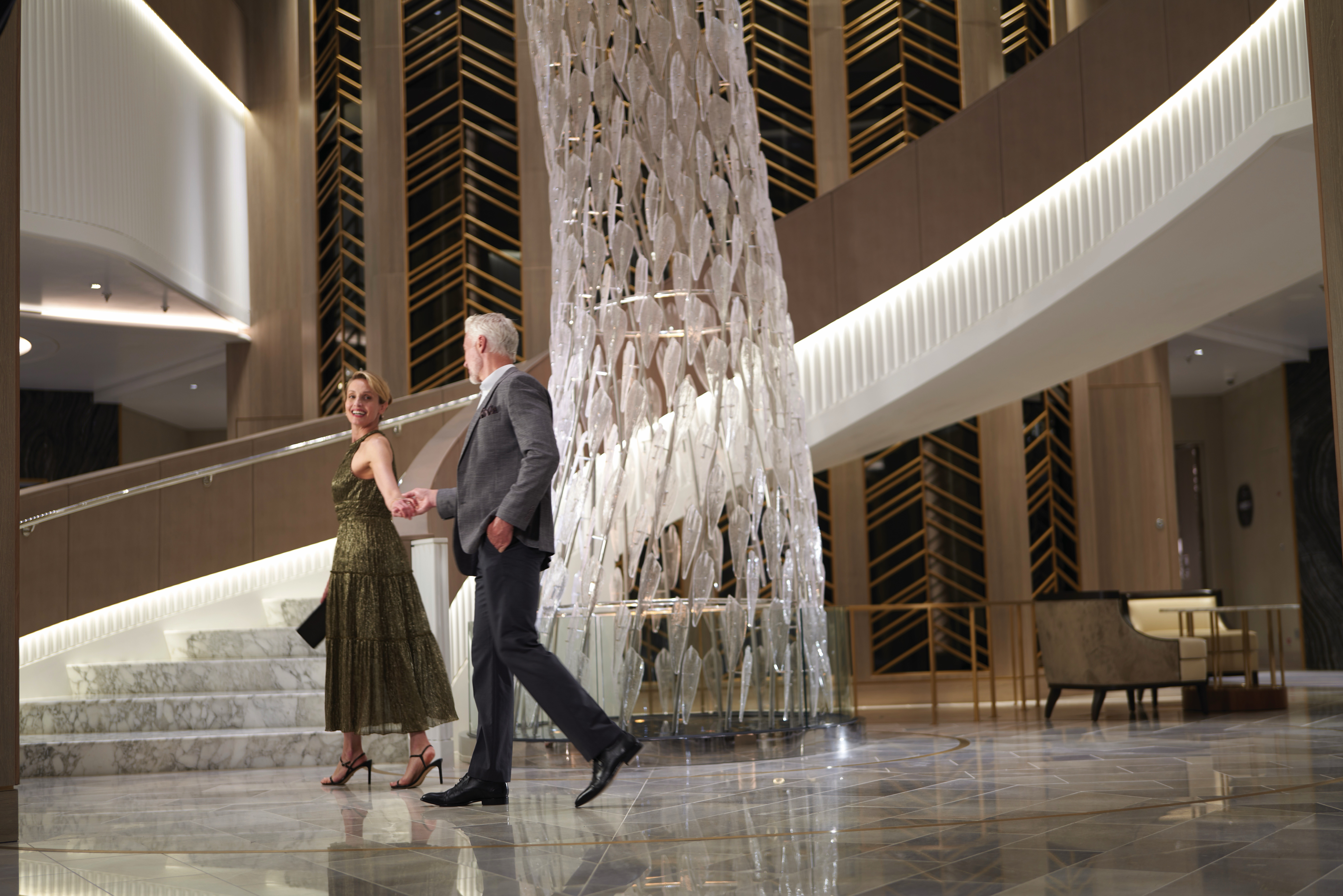 Oceania Allura - Grand Staircase